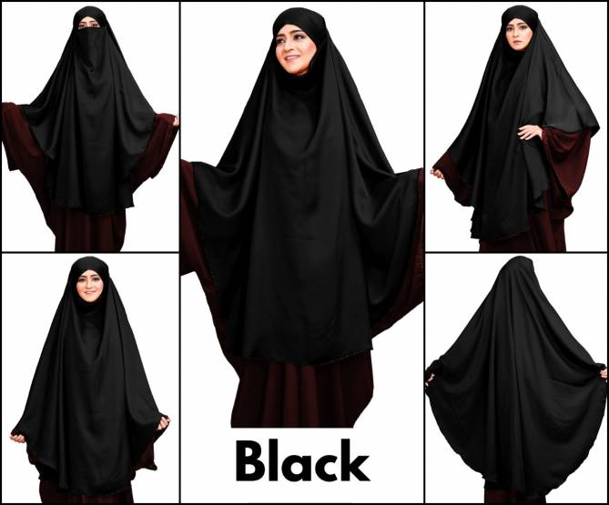 Plain Long 01 Niqab Style Prayer Khimar Casual Wear Wholesale Abaya Collection